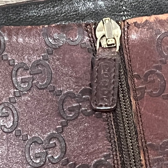 Ladies Brown Gucci Heeled Boots - Picture 6 of 8